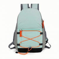 Compact Outdoor Backpack Lightweight Backpack with Elastic Cord Versatile Daypack Casual for Commuting