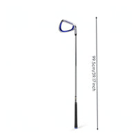 Golf Swing Training Club Portable Golf Swing with Open-Loop Head Compact for Golfers, Backyard