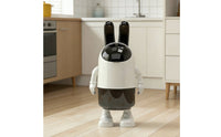 Cartoon Space Bunny Wastebasket Split Design Cute Hare Trash Can Trash Can with Lid for Living Room