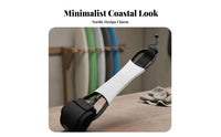 9ft Wave Leash All-Gender Wave Board Leg Rope Knee Cuff Wave Leash Double Rotating Joint 7mm Wave Ing Tether Flexible Connector