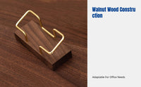 Creative Business Card Holder, Metal Acrylic Desktop Organizer, Office