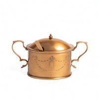 Tabletop Organizer Embossed Brass Organizer Vintage Decorative Bowl with Detailing for Interior Stylists, Collectors, Dresser, Sideboard