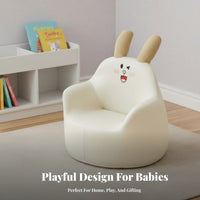 Cute Design creatureShaped Floor Sofa Giftable Kids' Furniture Great Birthday Gift Children's Armchair Soft and snug for Toddlers, Infants, Parents, Nursery, Playroom, Bedroom, perusing alcove