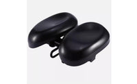 Separate-Pad Bike Seat Ergonomic Nose-Less Cycle Saddle Comfortable Noseless Bike Seat for Road Biking