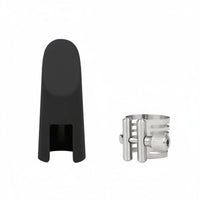 Alto Sax Ligature and Cap Set Saxophone Mouthpiece Clamp Kit for Saxophonists