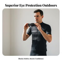 Anti-Spray Safety Eyewear Protection Cycling Glasses Anti-Fog Work Glasses Shock Resistant Encircling Safety Goggles