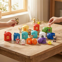 20 Pieces Educational Animal Matching Toy Colorful Number Matching Toy Learning Interactive for Toddlers, Playroom, Preschool