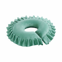 Removable and Washable Cover Massage Table Face Cradle Latex Foam Filling Face down Pillow Support Easy to Clean for Home Users, Salon, Spas