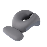 Ergonomic Memory Foam Rest Pillow Central Opening Chest Support Pillow Contoured Desk Cushion Removable