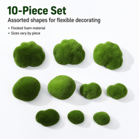decorative moss rocks