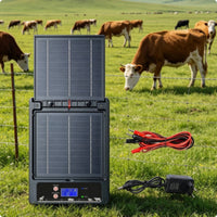 Solar Electric Fence Charger Integrated Design Farm Equipment Low Maintenance