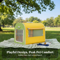 chewResistant Foldable Car Seat Box for Dogs Breathable Mesh openings Hanging Pet Car Seat Safe and Secure Travel Accessory Adjustable Straps for Small Dog Owners, highway journeys, escapeings, rescapeine Commutes, Vehicle Interior