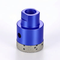Brazed Diamond Step Core Drill Bit Precision Diamond Step Drill Bit Chip-Chip-Less Hole Opener with M10 Thread Heavy-Duty for Installers