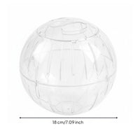 Clear Hamster Sphere Transparent Hamster Exercise Sphere Outdoor Use for Indoor