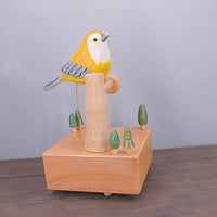 Mechanical Bird Music Box Electric Toy