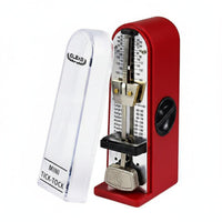 Portable Mechanical Metronome No Batteries Mini Metronome Clear Scale Tempo Keeper 40-208 Bpm for Students, Beginners, Guitar Practice