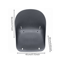 Weather-Resistant Go Kart Seat Contoured Seat One-Piece Supportive for Hobbyists, Builders, Garage Project