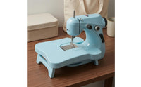 Foot Pedal Tabletop Sewing Machine Carrying Handle Compact Sewing Machine
