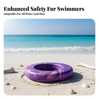 Inflation-without Swimming Buoyancy Stick Lightweight and Portable Personal Swim Safety Buoy Highly Visible for Adults, Beaches, Lakes