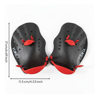 2 Pieces Swim Training Hand Fins Ergonomic Design Swimming Hand Paddles