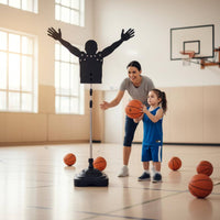 Basketball Opponent Figure Anti-Interference Basketball Training Mannequin Guarding Practice Figure for Coaches