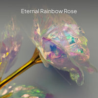 Rainbow Lighted Artificial Flower Romantic Gift Decor