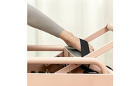 Stretching Strap with Metal Hooks Double-Loop Stretching Strap with Loops Adjustable-Length for Yogis, Stretching