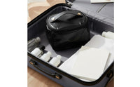 Large Capacity Travel Makeup Bag Handheld Travel Makeup Case Lightweight Waterproof Toiletry Bag Double-Layer for Outings