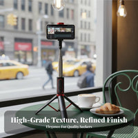 Selfie Stick Tripod Wireless Controller Tripod Selfie Stick Portable Ph Single Holder 2-in-1 Design Ph Single Holder Stand
