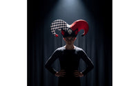 clown Hat with Pom-Poms Festive clown Hat Funny Costume Headpiece for Dress-up, Parties