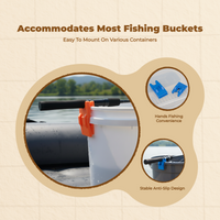 Ice fishing rod holder