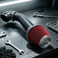 4-Inch Cold Air Intake Kit Conical Air Intake Kit Pleated Car Part Performance-Focused for LS Swap