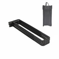Outdoor Water Bucket Stand Sturdy Construction Folding Ice Box Holder Quick Setup Mobile Container Holder for Picnic