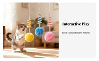Easy Installation Doorway Cat Toy Mental & Physical Stimulation Door Frame Cat Toy Space Saving Design for Cats, Living Room, On Walls, Home