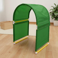 Rainbow Crawl Tunnel Sensory Active Children Crawling Tube Soft Textile Play Tunnel Tent for Young Children