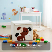 Foldable creature Cube Box Large Capacity creatureThemed Storage Cube Easy to Clean