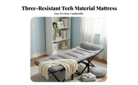 Office Rest Bed Foldable Design Portable Sleeping Cot Easy Setup Single Folding Cot for Hospital Visitors, Campers, Travel