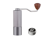 Manual Coffee Stainless Metal Hand Crank Coffee Smooth-Turning for Journeyers, Travel, Camping