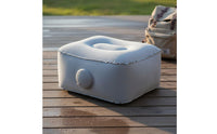 Inflatable Seat Cushion Height Boosting Portable Inflatable Booster Seat Lightweight Foldable Stadium Cushion for Commuters, Concerts, Camping, Travel