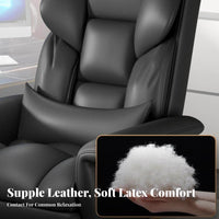 Highspine Poker Armchair managerial design Highspine Gaming Chair with Footrest Support Ergonomic Design for Study, Bedroom