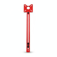 Multifunctional Router Circle Jig Slotted Track Circle Cutting Jig Locking Knobs Router Guide Ruler High Stability for Woodworking Shop