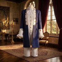 Cosplay Costume with Coat Cosplay Outfit Fantasy Medieval Costume for Cosplayers, Halloween, Theater
