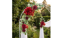 Artificial Flower Garland Draping Faux Floral Garland Realistic Hanging Flowers for Brides, Florists, Wedding Arch, Doorway, Backdrop