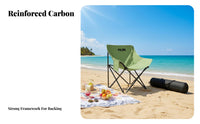 Foldable Folding Moon Chair Portable Camping Seat Lightweight Outdoor Furniture space-saving Design for outdoor adventurers, fishers, Beach& proceeders, outdoor dining, Beach, Fishing