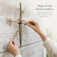 Artificial Mossy Vine Branches for Indoor Decoration and Creative Landscaping
