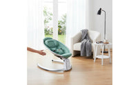Newborn Rocking Sleeper Adjustable Recline Automatic Infant Swing Quiet Motor Electric Infant Bouncer for Newborns, Infants