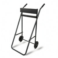 Outboards Motor Cart Heavy Duty Outboards Motor Stand Rust Resistant Wheeled Carrier for Garage, Docks, Workshops