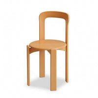 Dining Chair Compact Wooden Dining Chairs Wooden Chair Space-Saving Furniture Long-Lasting for Kitchen, Small Apartment