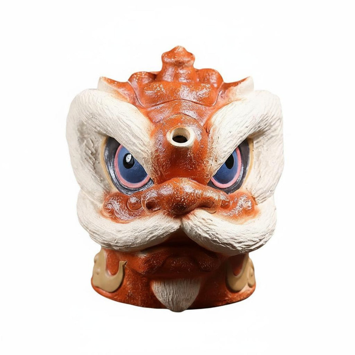 Dragon Handle Lion Lid Teapot Handheld Lion Head Teapot Good Heat Retention Violet Clay Tea Pot