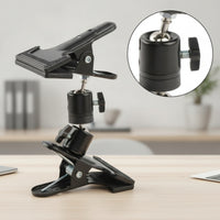 360-Degree Embroidery Stand with Clamp Base Adjustable Embroidery Stand with Clamp Detachable Compact for Embroiderers